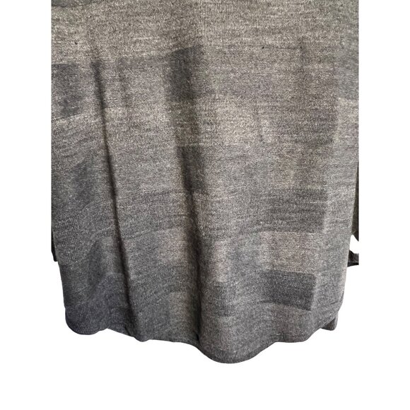 NWT Design History Women's Charcoal Sweater XXL Acrylic Round Neck 3/4 Sleeve - Picture 4 of 12